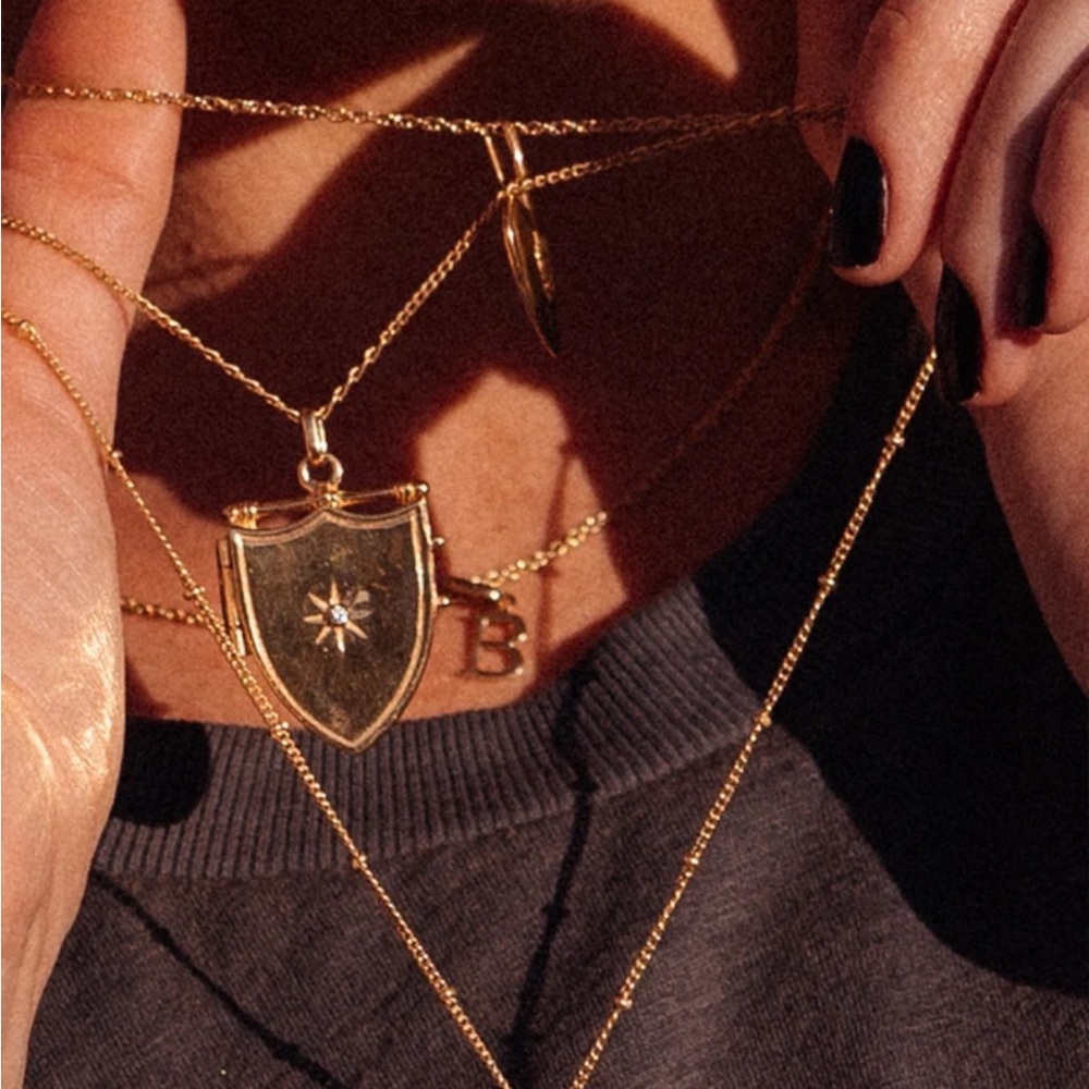 Spell and the Gypsy Collective Wild Love Locket initial U